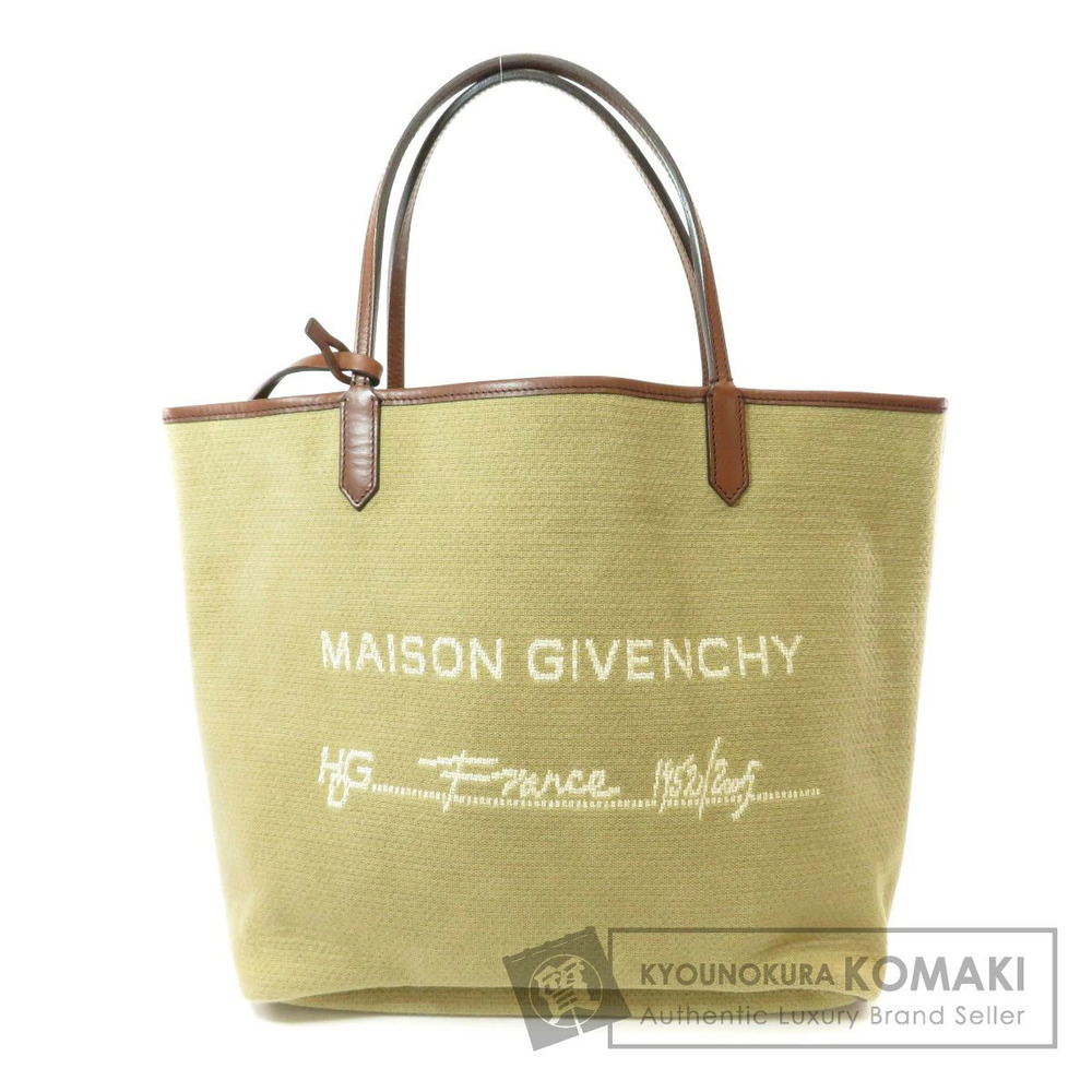Givenchy Antigona Maison shopper tote beige brown leather